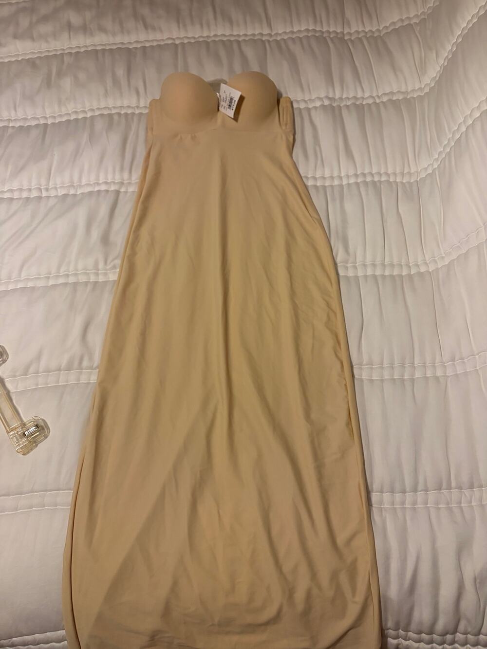 David’s Bridal full length slip with bra Brand new with tags size 34A